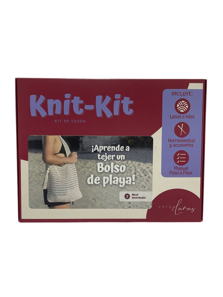 Knit Kit Bolso De Playa