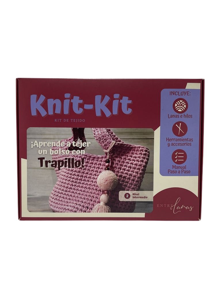 Knit Kit Bolso De Trapillo