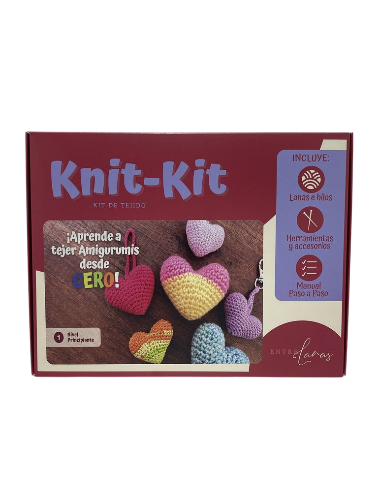 Knit Kit Iniciación al Amigurumi Kit De Tejido