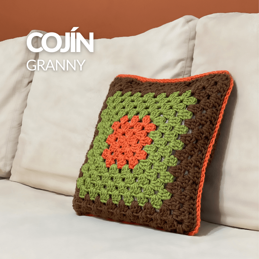 Tutorial Cojín Granny – Entre Lanas Perú