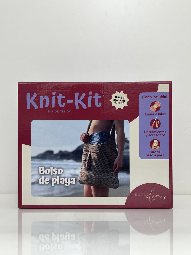 KNIT KIT Bolso De Playa | Kit de Tejido