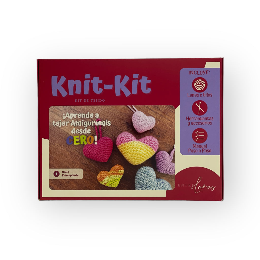 KNIT KIT - Iniciación al Amigurumi | Kit de tejido