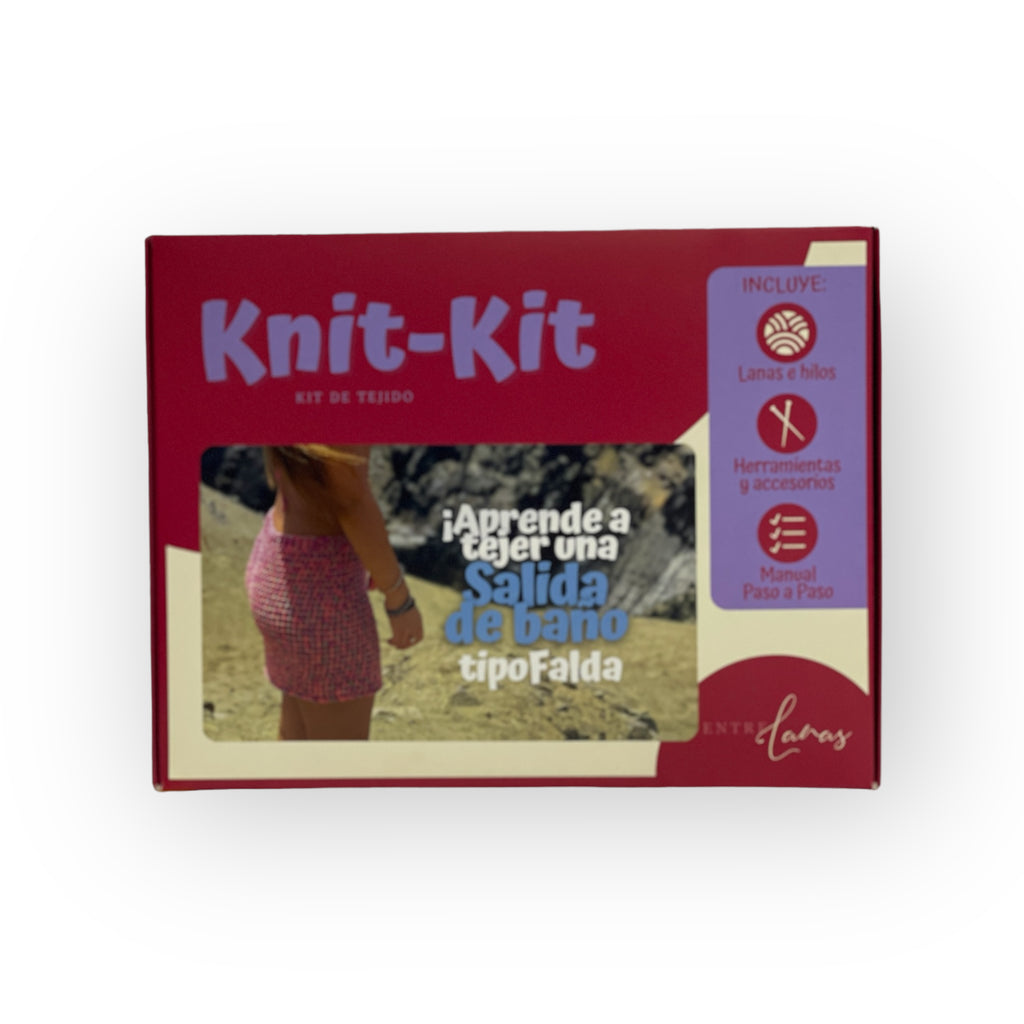 KNIT KIT - Salida de Baño | Kit de tejido