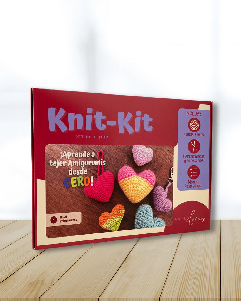 KNIT KIT - Iniciación al Amigurumi | Kit de tejido