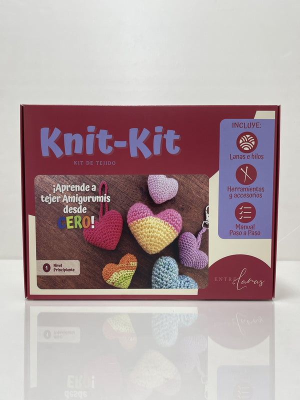 KNIT KIT - Iniciación al Amigurumi | Kit de tejido