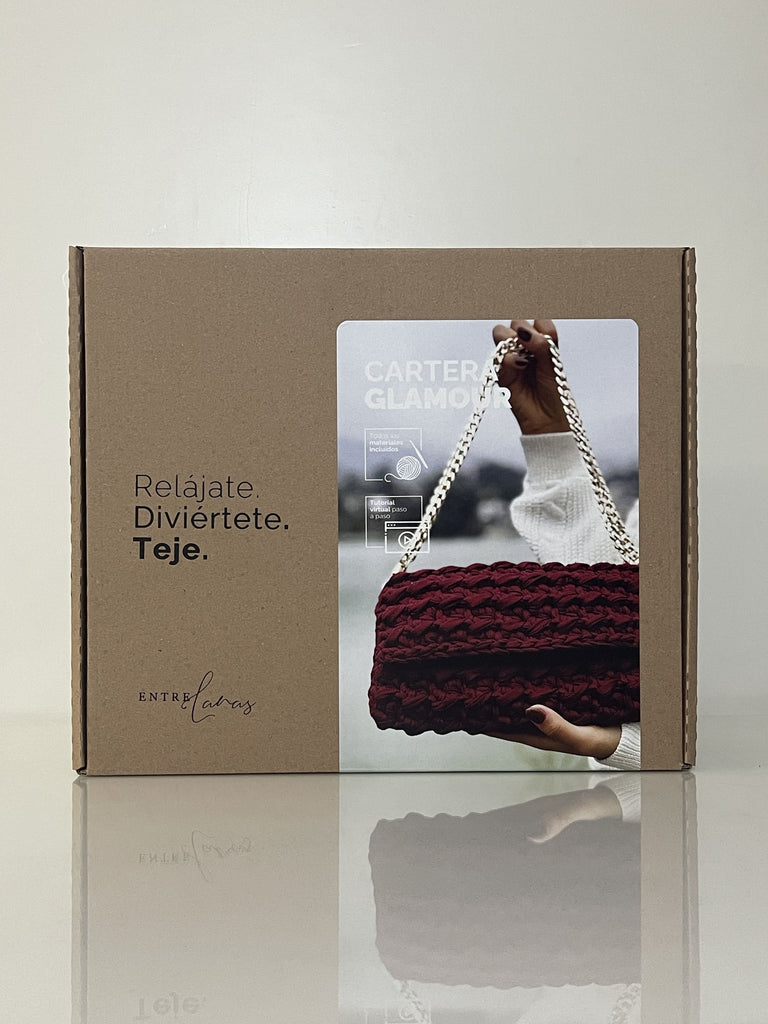 Kit de Tejido - Cartera Glamour (Edición Limitada)