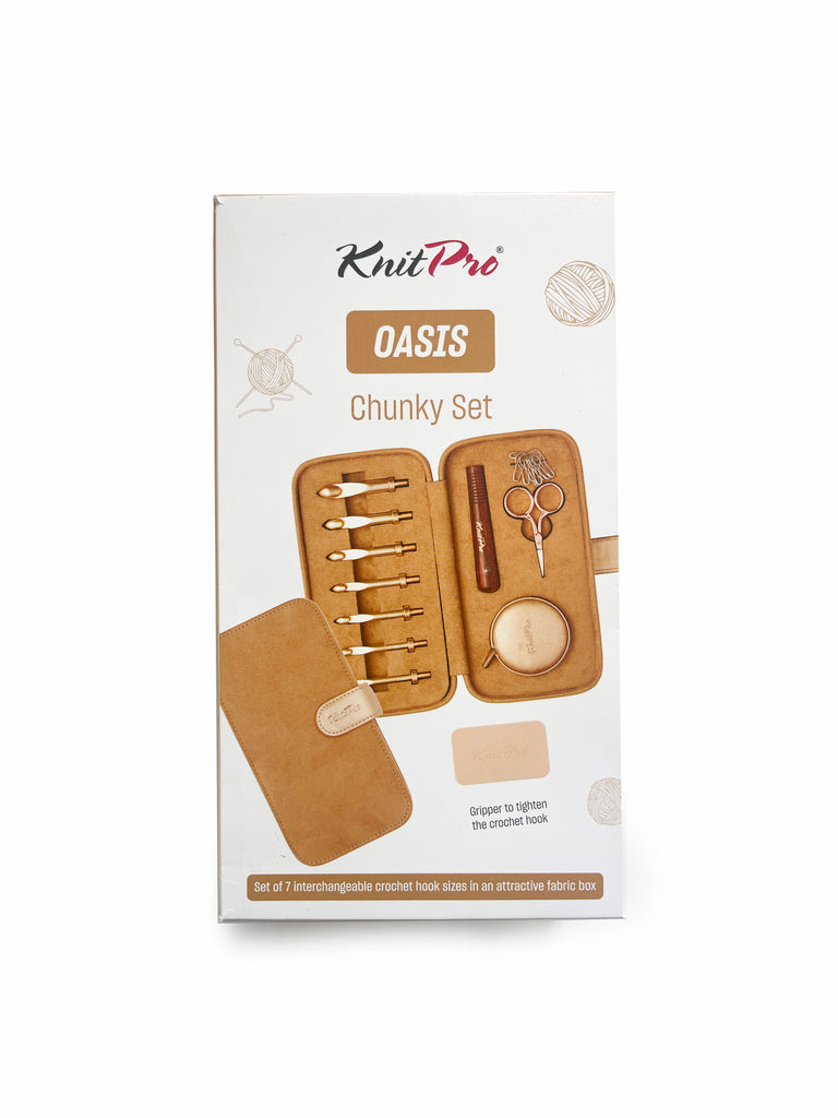 KNIT PRO Oasis - Set de crochet Interc. Chunky