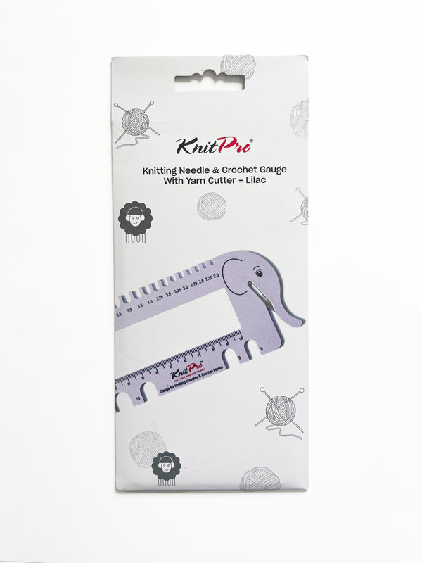 KNIT PRO - Medidor y cortador de lana