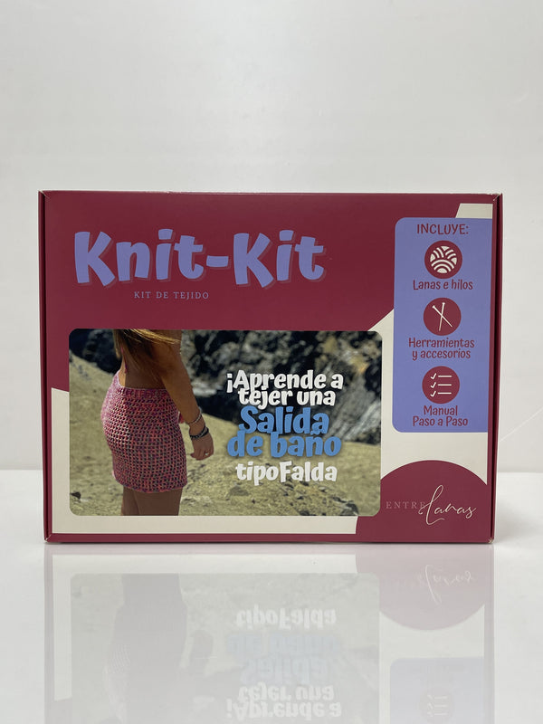 KNIT KIT - Salida de Baño | Kit de tejido