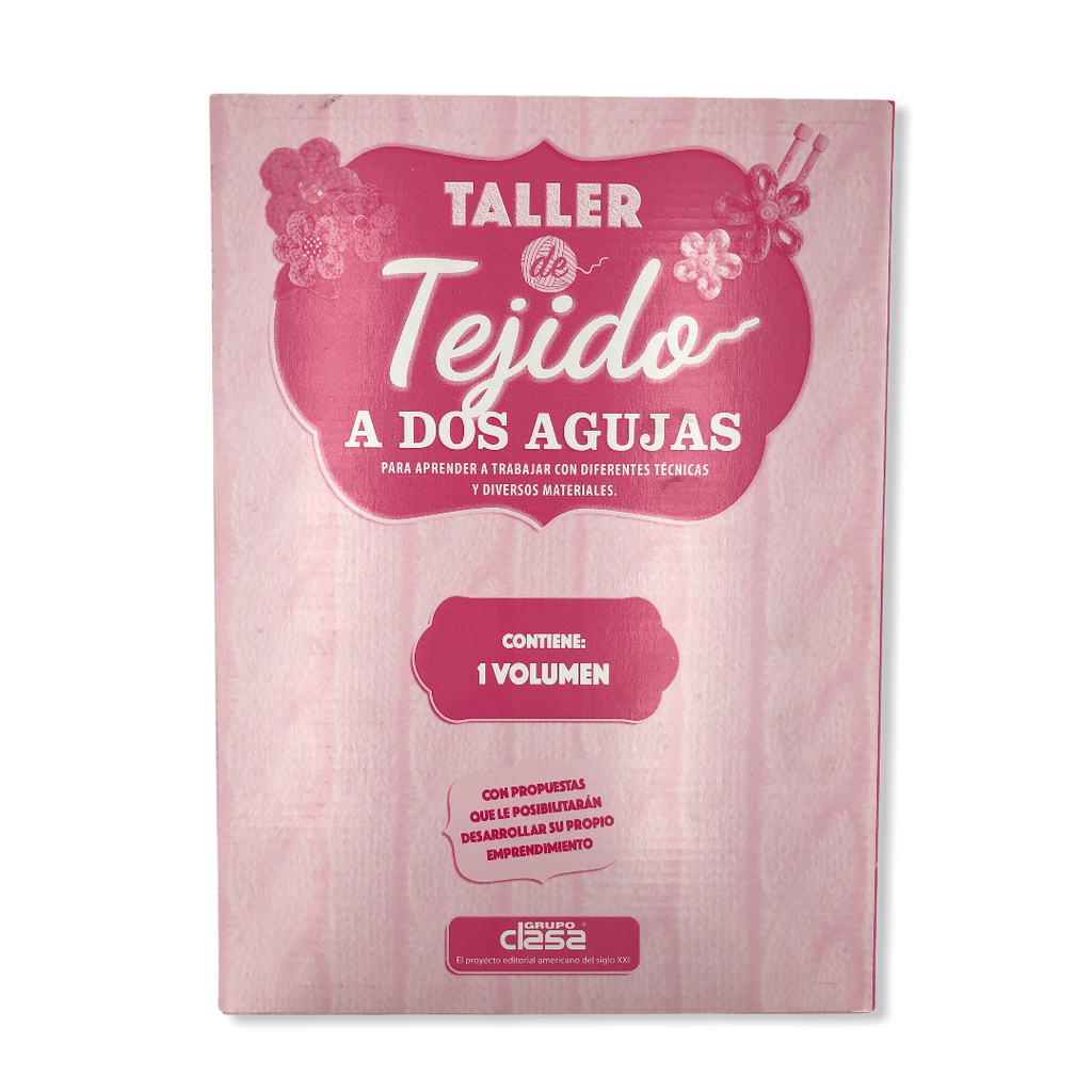 Libro Taller Tejido a 2 agujas | Clasa
